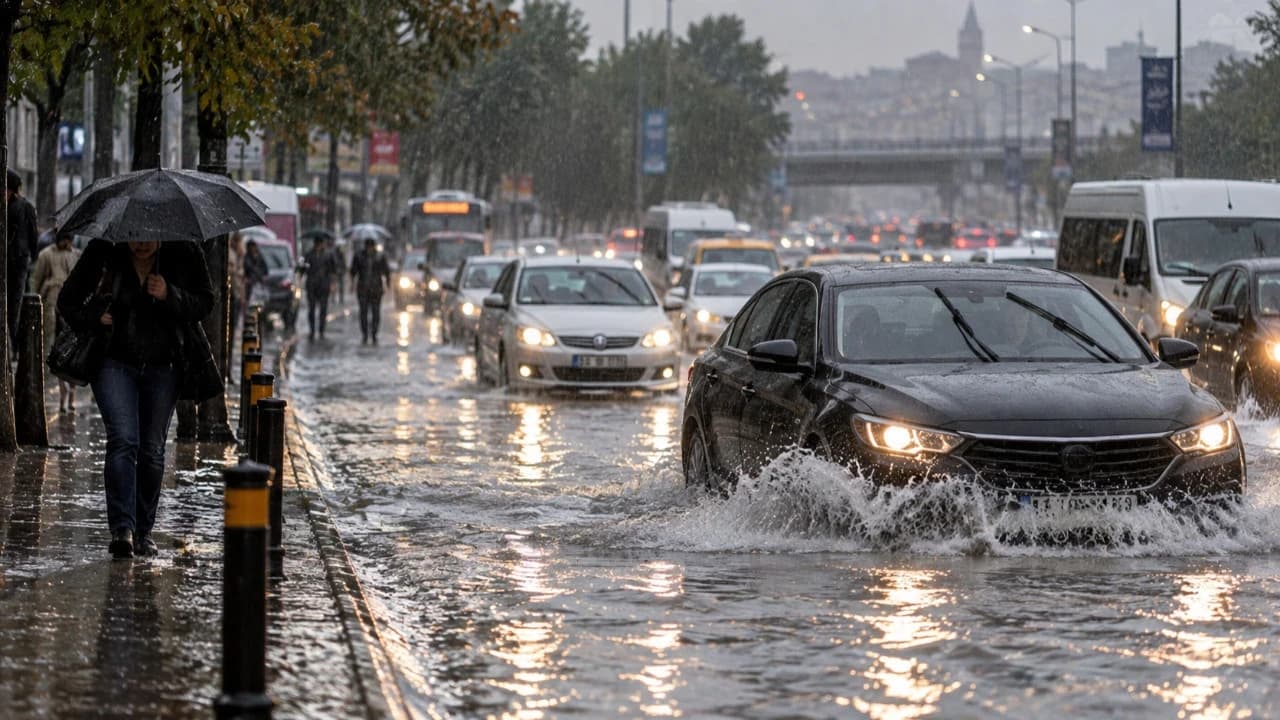 Meteoroloji’den İstanbul'a yeni uyarı: Cuma günü yeniden sağanak bekleniyor!