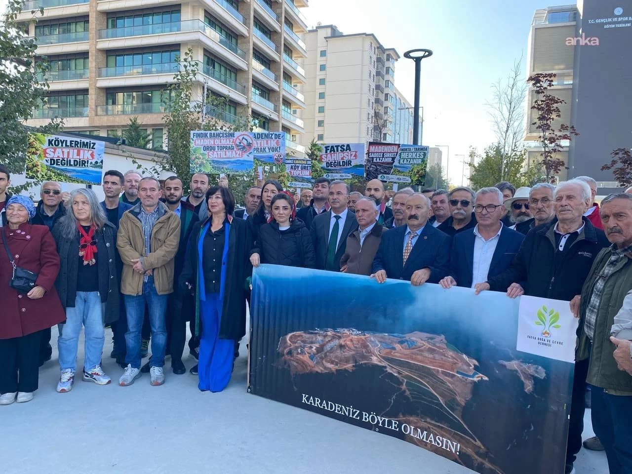 Fatsa'da maden ruhsatlarının iptali için açılan dava, Ankara 22. İdare Mahkemesi'nde görüldü