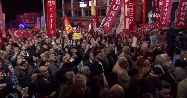 Ekrem İmamoğlu Halk TV dayanışma mitingine mesaj gönderdi: Sesimizi kısamayacaksınız