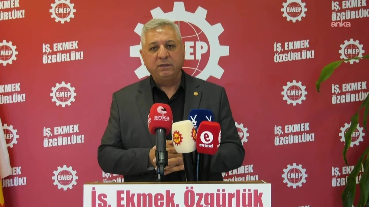 EMEK Partisi Genel Başkanı Aslan İstanbul'daki riskli yapılara dikkat çekti