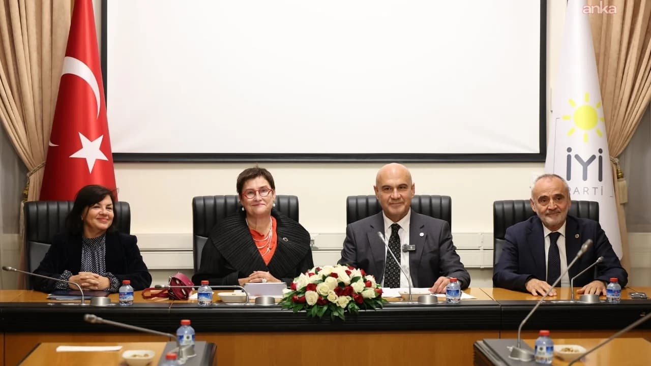 İYİ Parti Grubu AKPM heyeti ile görüştü