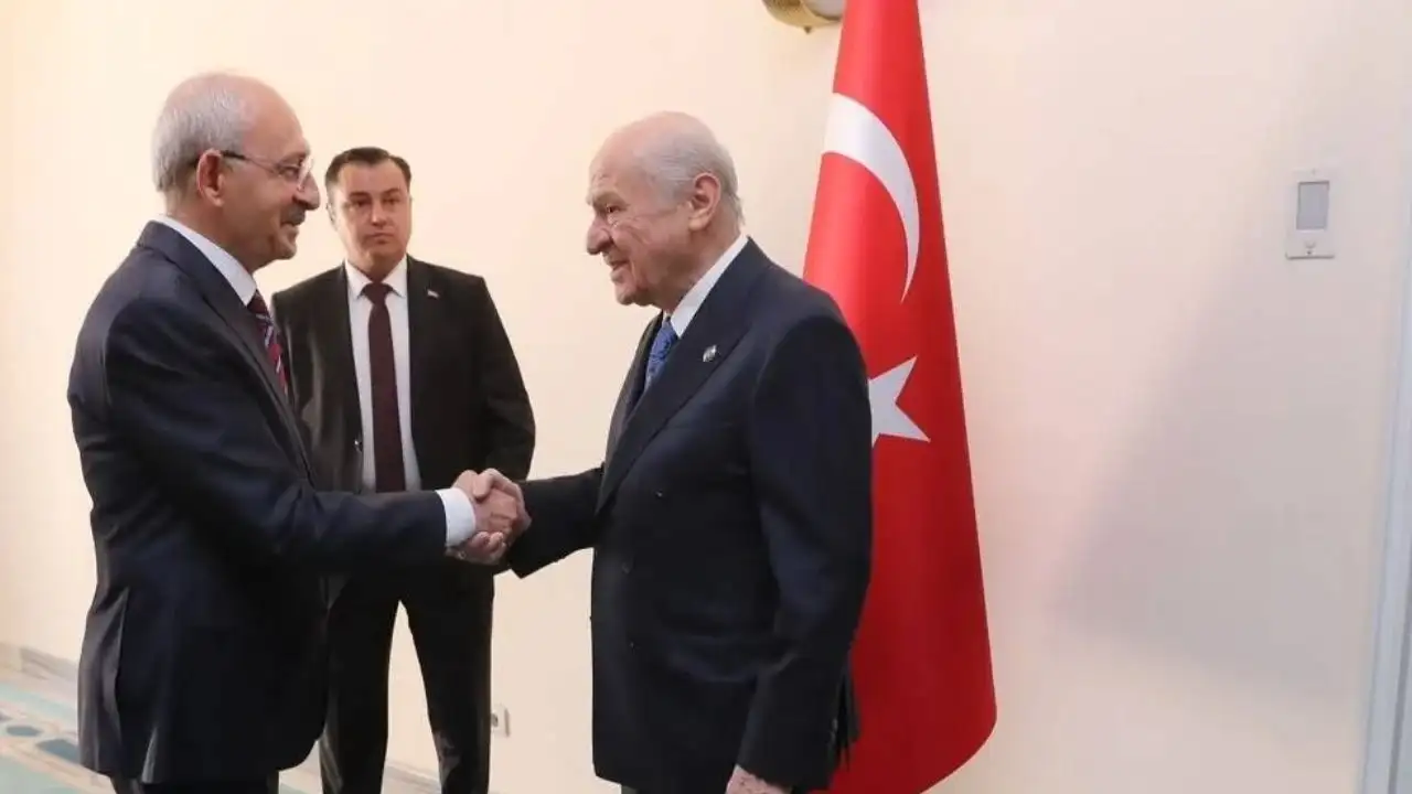 Kılıçdaroğlu ile Bahçeli görüştü ve 24 saat geçmeden polis geldi!