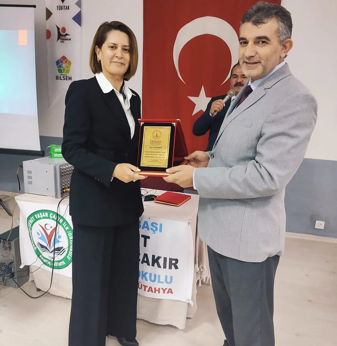 Köyde bilim Altıntaş'ta sürdürülebilir tarım söyleşisiyle noktalandı