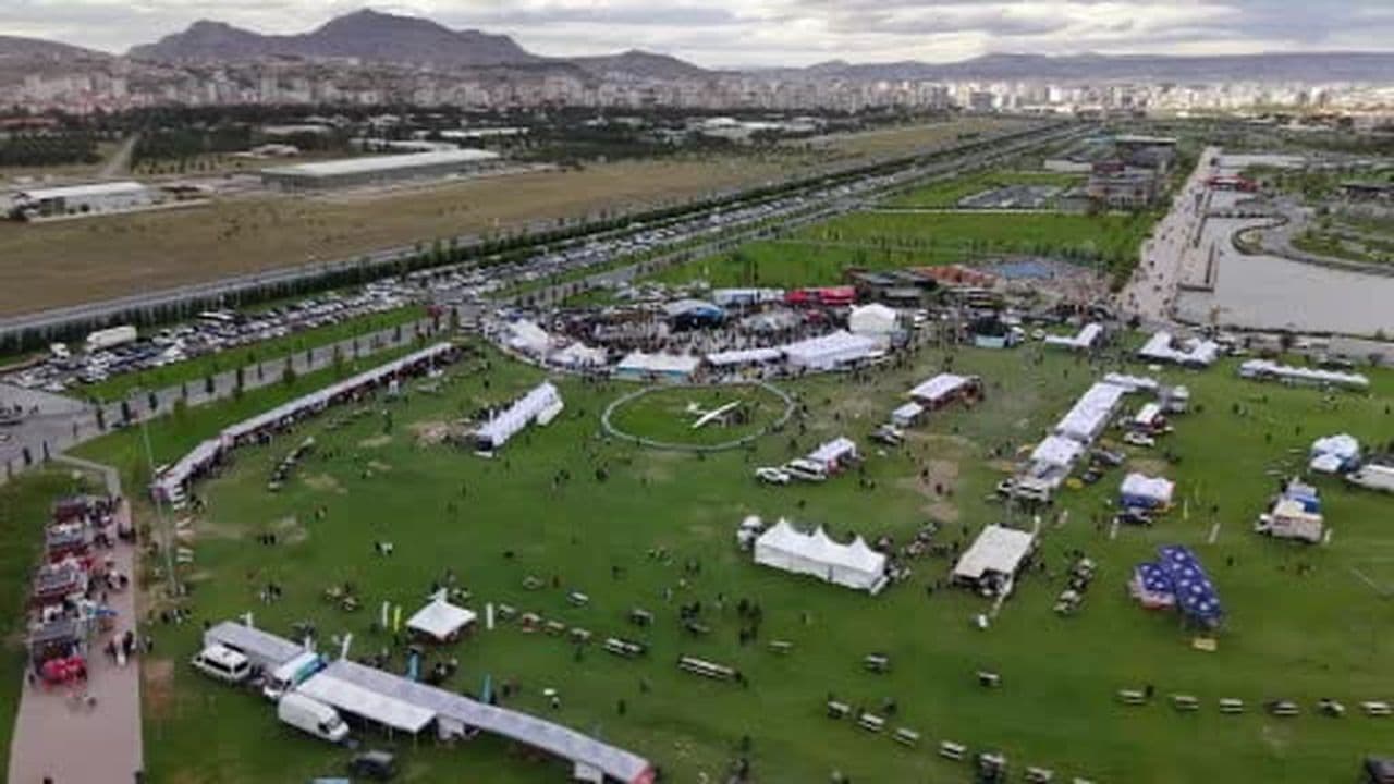 Kayseri semalarında bilim ve teknoloji coşkusu