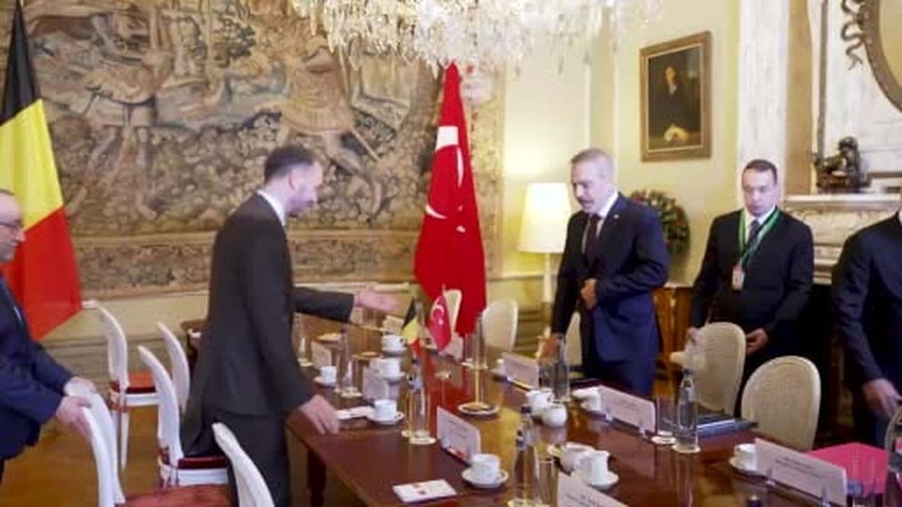 Fidan Brüksel'de Prevot ile dörtlü toplantı öncesi görüştü