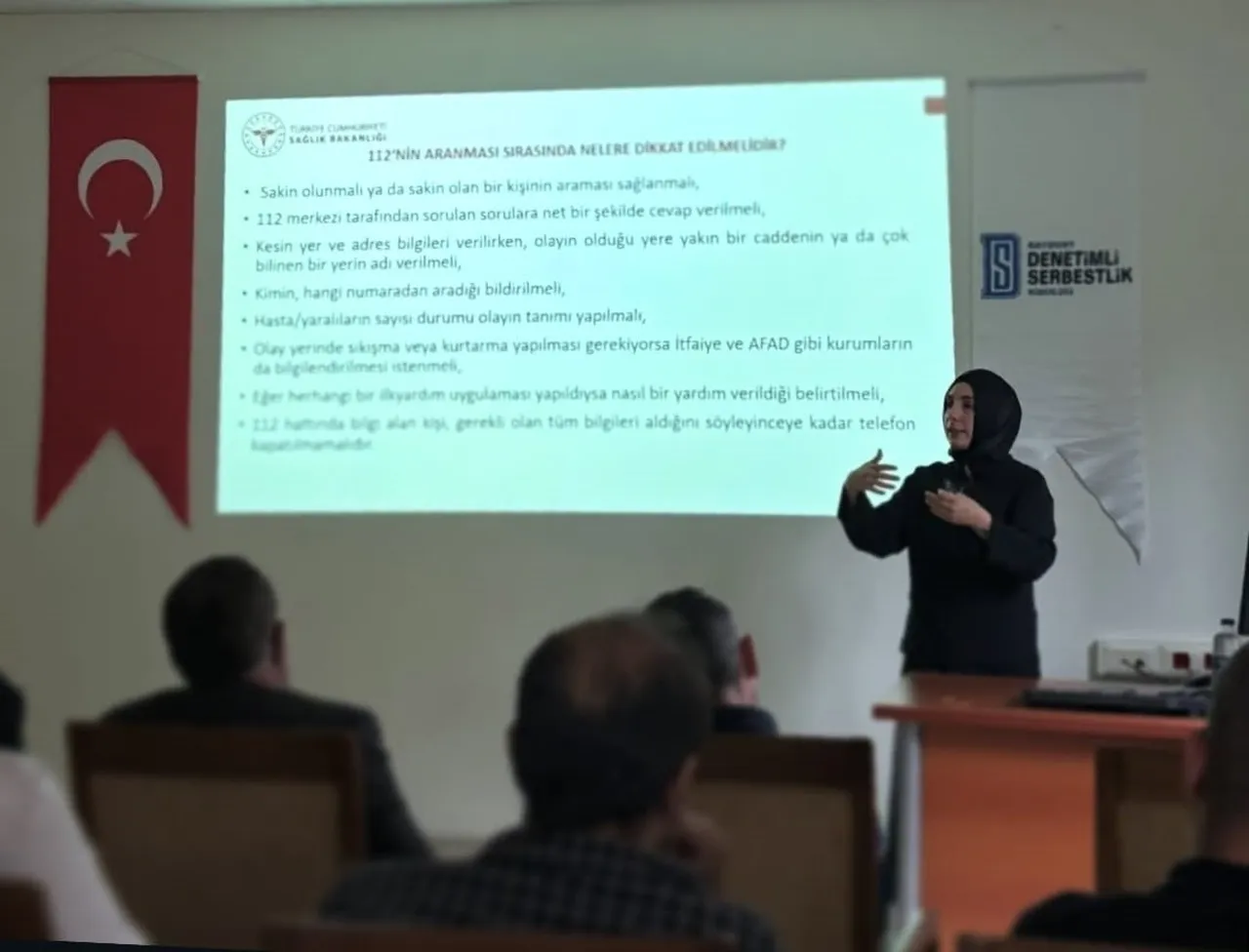 bayburt’ta ilk yardım bilinci semineri düzenlendi