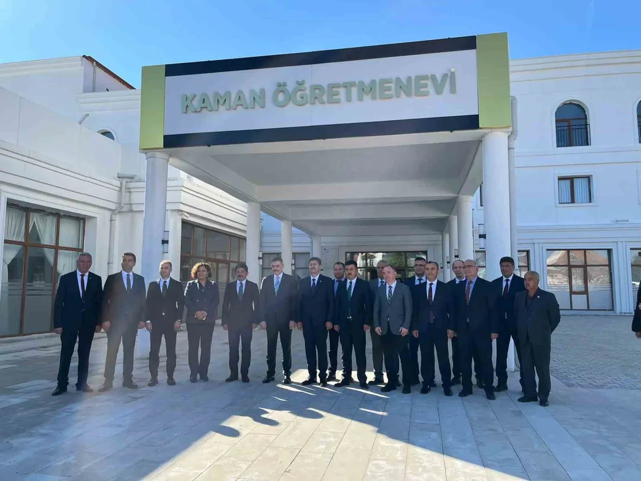 Kaman'da festivalin ardından: içişleri bakanı Mustafa Çiftçi emniyet ve öğretmenevini inceledi
