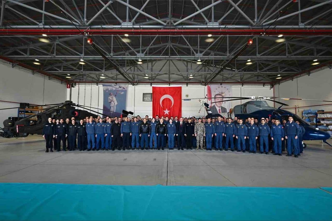 Havacılık dairesi 45 yılda Emniyet'in göklerdeki gücü oldu