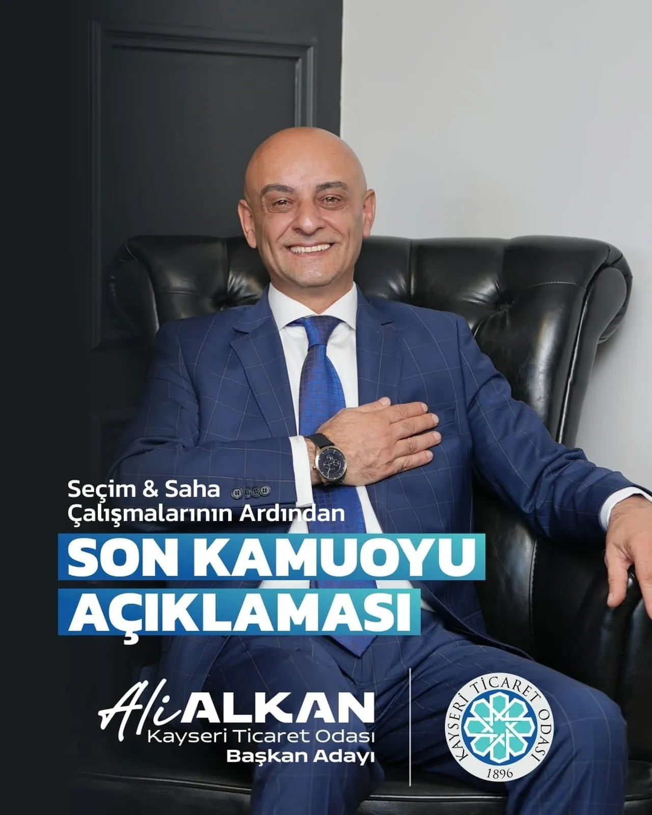 Alkan'dan teşekkür ve vefa çağrısı: Kayseri ticaretine sahip çıkacağız