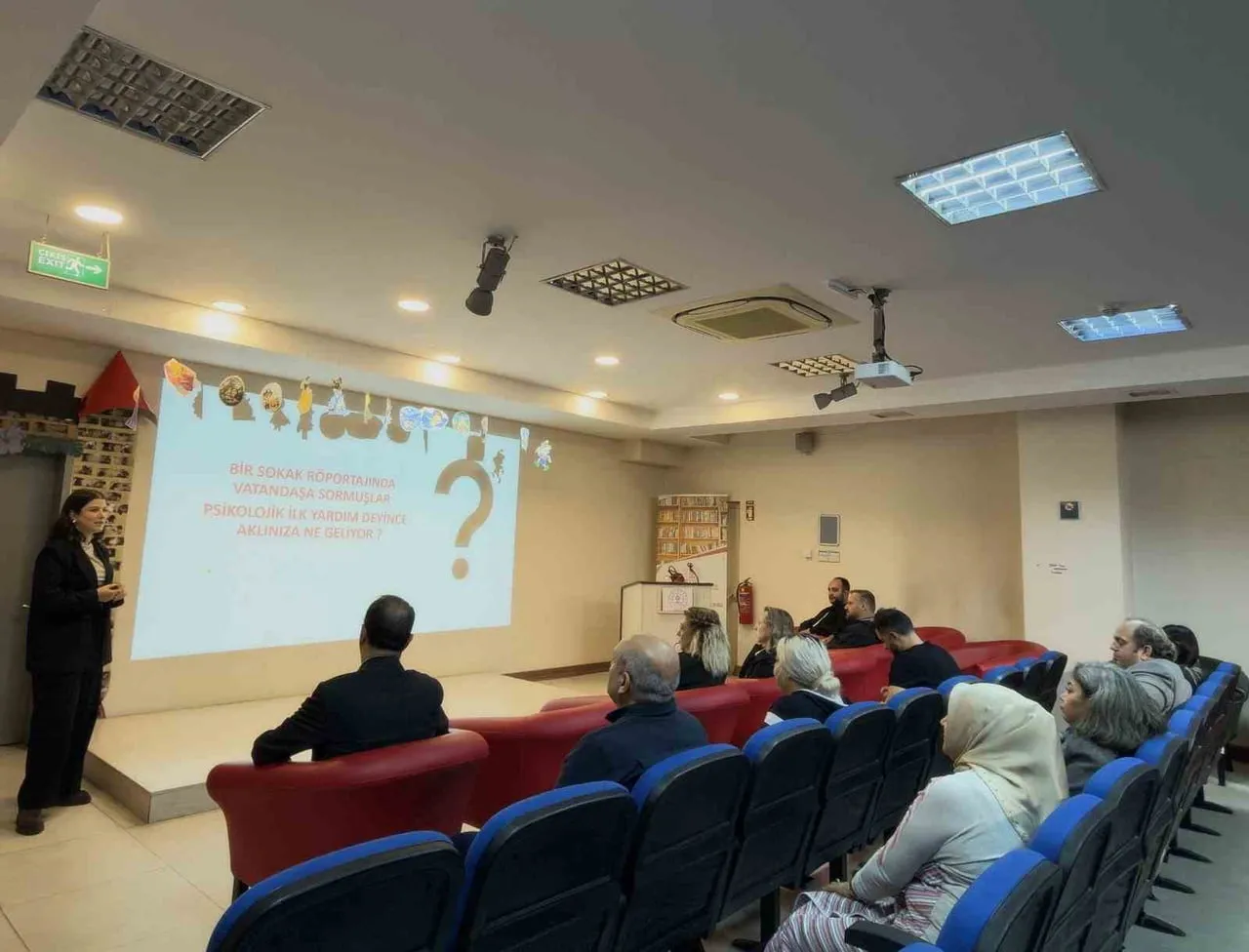Kültür ve turizm personeline afetlerde psikolojik ilk yardım eğitimi