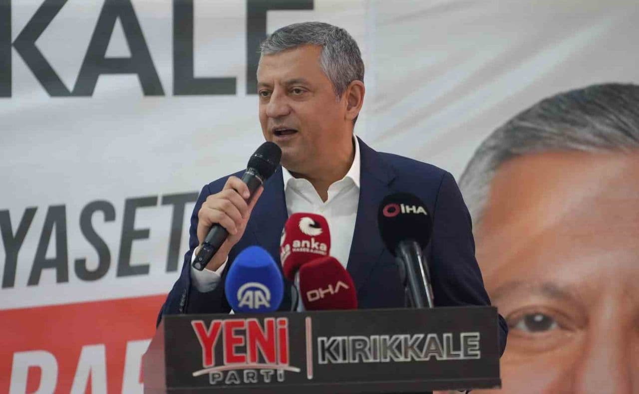Kırıkkale'de Özgür Özel'den seçim seferberliği: en geç 15 ay