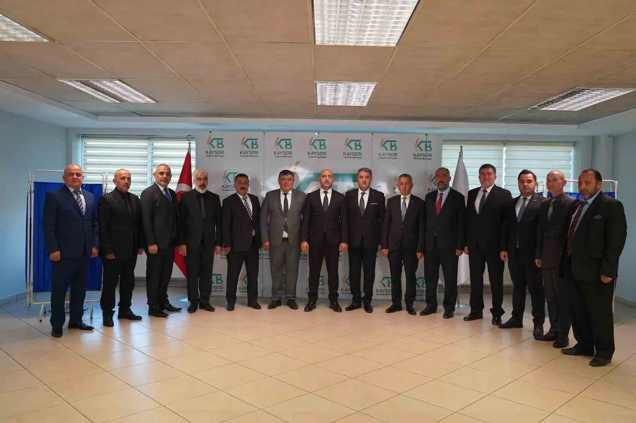 Kayseri ticaret borsasında yeni yönetim göreve başladı