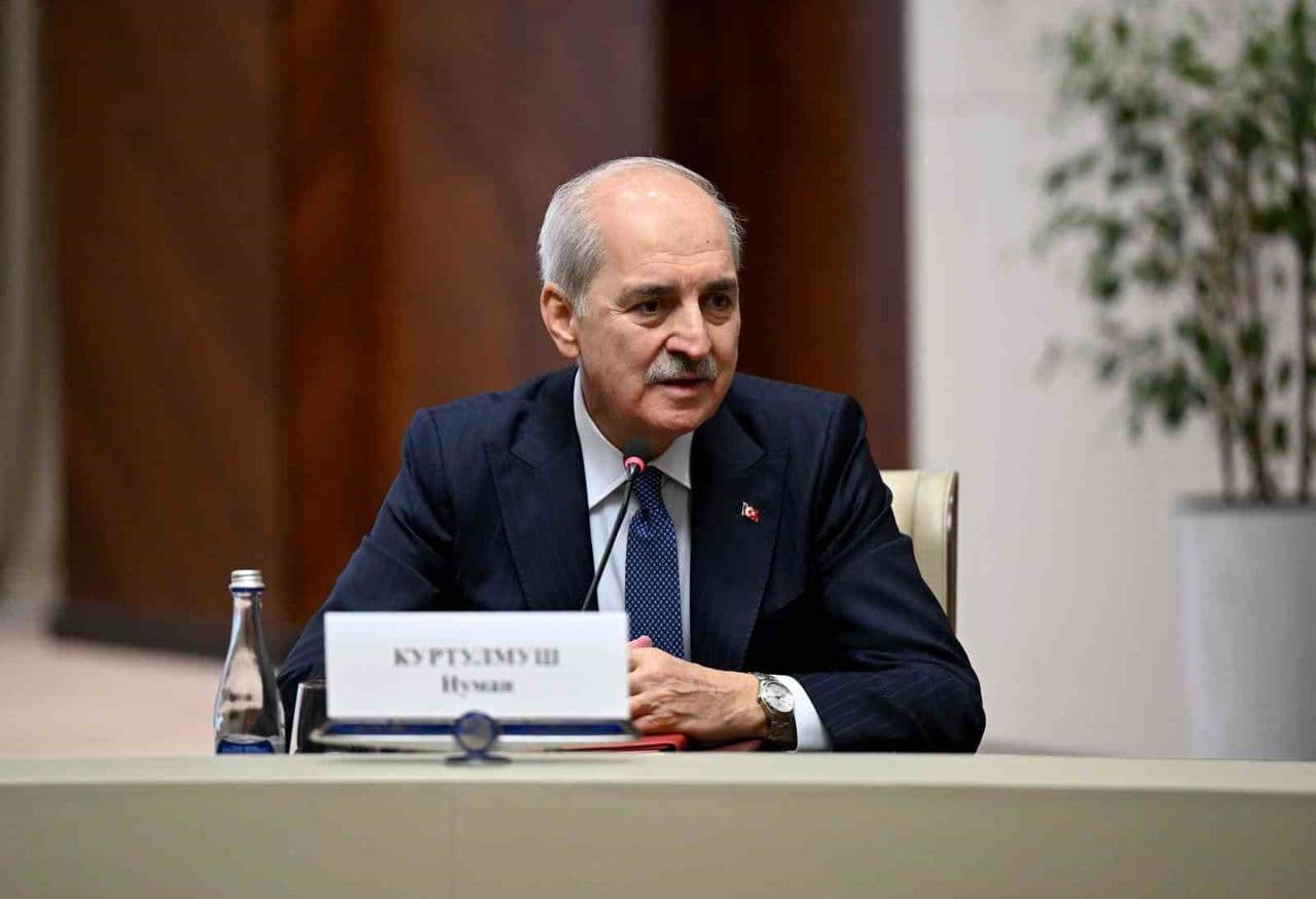 Kurtulmuş Bişkek'te Caparov ile ikili görüşme gerçekleştirdi