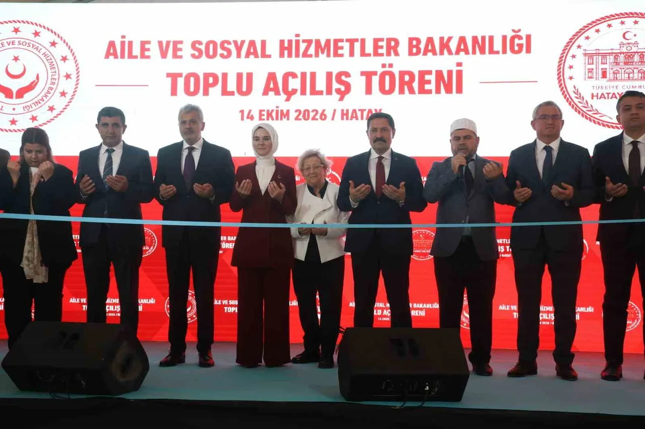 Hatay'a yeni hizmet binaları: 7 merkezle sosyal destek ağı güçlendi