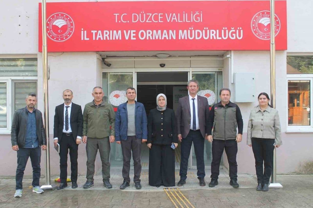 Düzce'de tarım ve orman müdürleri iş birliğini pekiştirdi