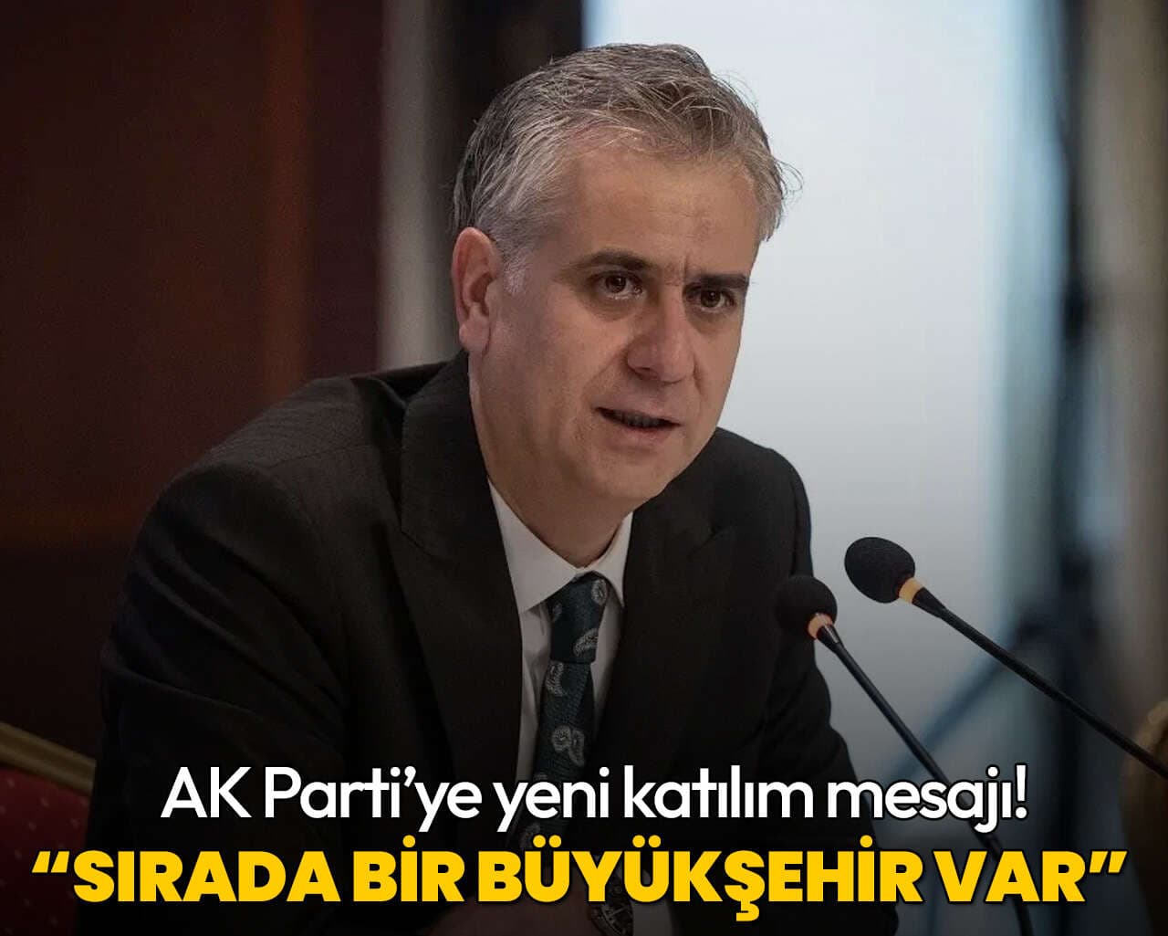 AK Parti Genel Başkan Yardımcısı Yalçın'dan yeni katılım mesajı: Sırada bir büyükşehir var