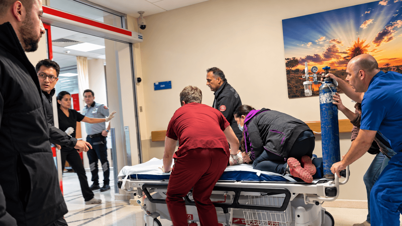 Bursa İnegöl’de Nefes Kesen Anlar: Tavuk Eti Boğazına Kaçan Bebek Doktorların Çabasıyla Hayata Döndürüldü