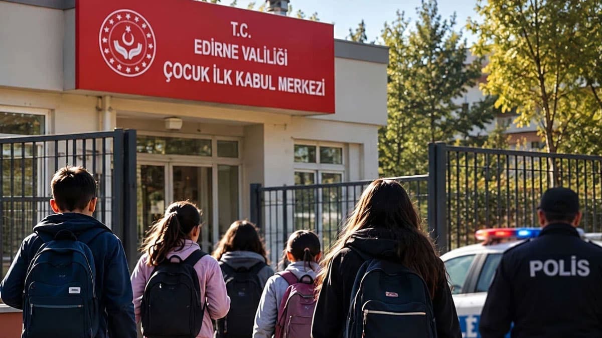 Edirne’de 14 çocuk kurumdan izinli çıktı, biri geri döndü: Bakanlıktan açıklama geldi