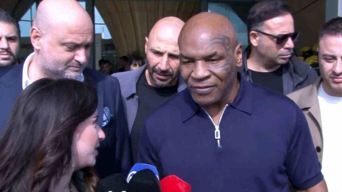 Efsane boksör Mike Tyson İstanbul’da