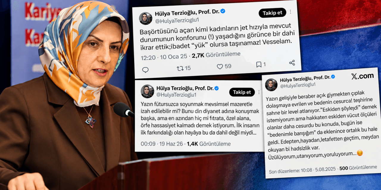 Fatma Betül Sayan Kaya’nın yerine getirilen Hülya Terzioğlu’nun eski paylaşımları gündemde