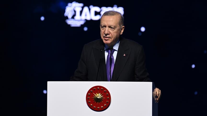 Erdoğan: Türkiye’nin uzay yarışında geri kalmasına asla müsaade etmedik