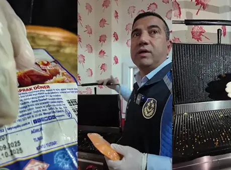 Hatay’da okul kantinlerinde mide bulandıran görüntüler! Son kullanma tarihi 1 yıl geçmiş tavuk döner çıktı