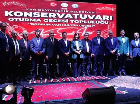Muğla Bodrum'da 'Vanlılar Gecesi' düzenlendi