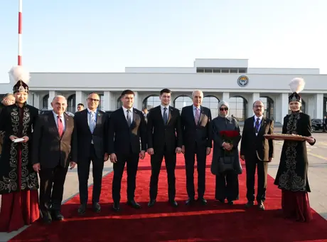 TBMM Başkanı Numan Kurtulmuş Bişkek’e gitti! TÜRKPA Genel Kurulu’na katılacak