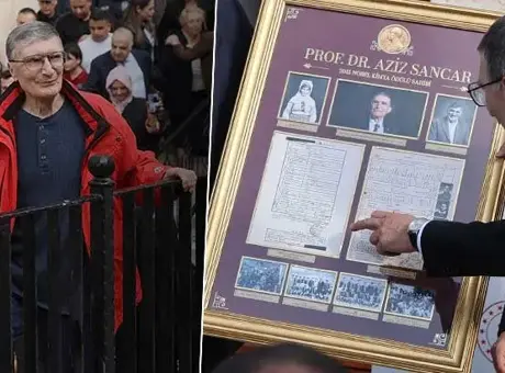 Nobel ödüllü bilim insanı Aziz Sancar'ın büyüdüğü ev müze oldu