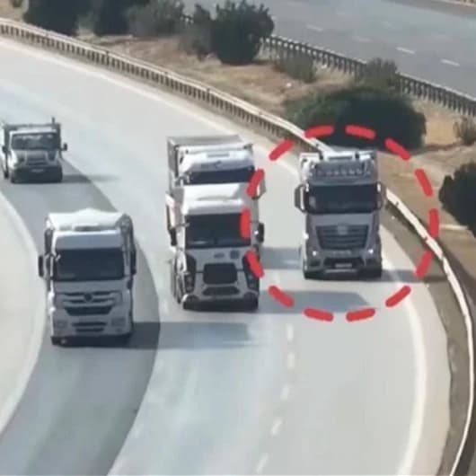 Gaziantep'te jandarmadan otoyolda trafik denetimi: 903 araca ceza