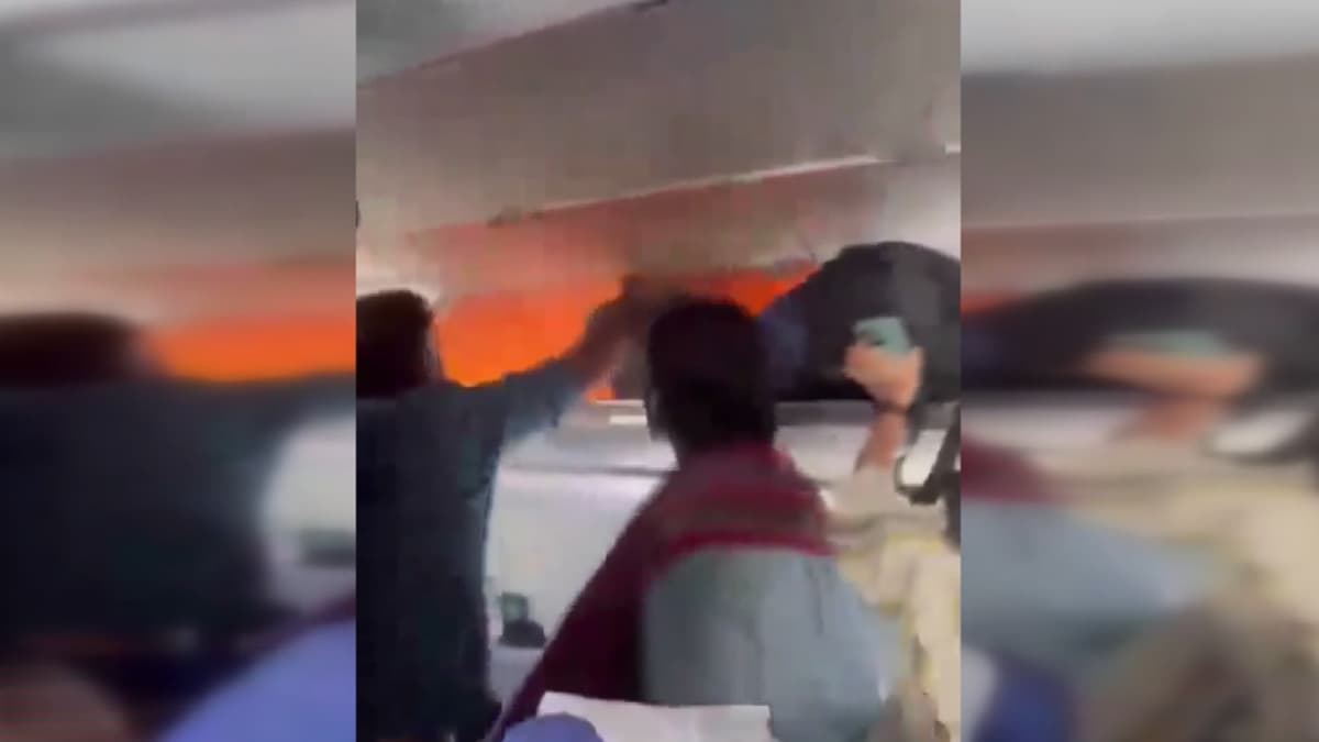 Uçakta taşınabilir şarj paniği! Hindistan yolcu uçağı acil iniş yaptı