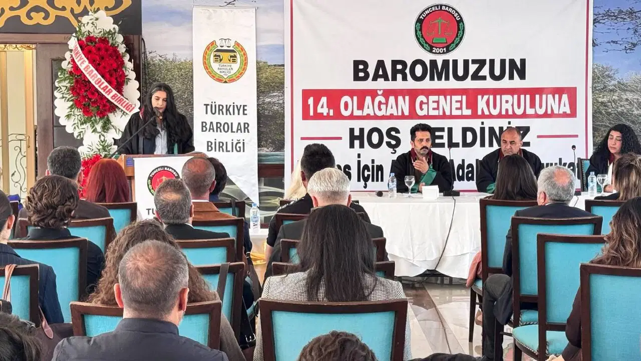 Tunceli Barosu'nda başkan 1 oy farkla seçildi: Rakibi itiraz edecek