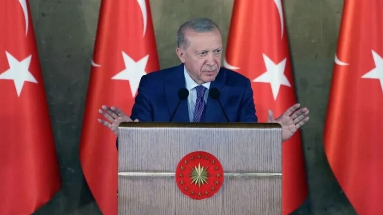 Erdoğan'dan şehit polis Türkoğlu'nun ailesine başsağlığı mesajı