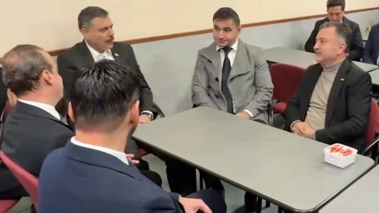 Bakan Çiftçi Brüksel'de Türk vatandaşlarıyla buluştu