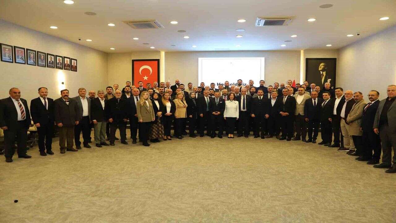 MHP Kütahya Milletvekili Ahmet Erbaş'tan KUTSO’ya hayırlı olsun ziyareti