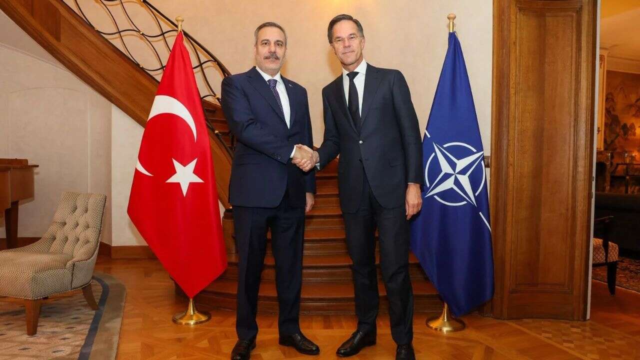 Bakan Fidan, Brüksel'de NATO Genel Sekreteri Rutte ile görüştü