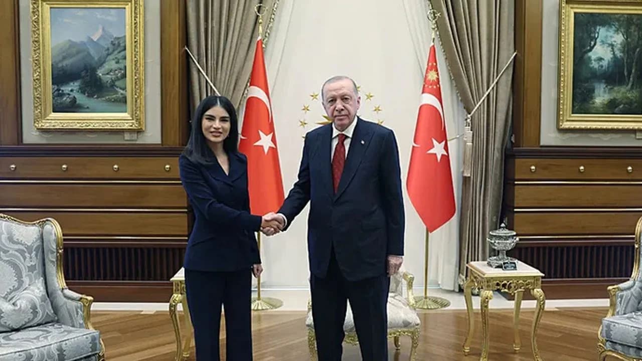 Başkan Erdoğan, Mirziyoyeva ile görüştü