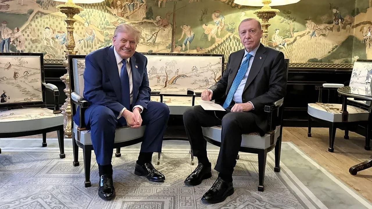 Cumhurbaşkanı Erdoğan, Trump ile görüştü