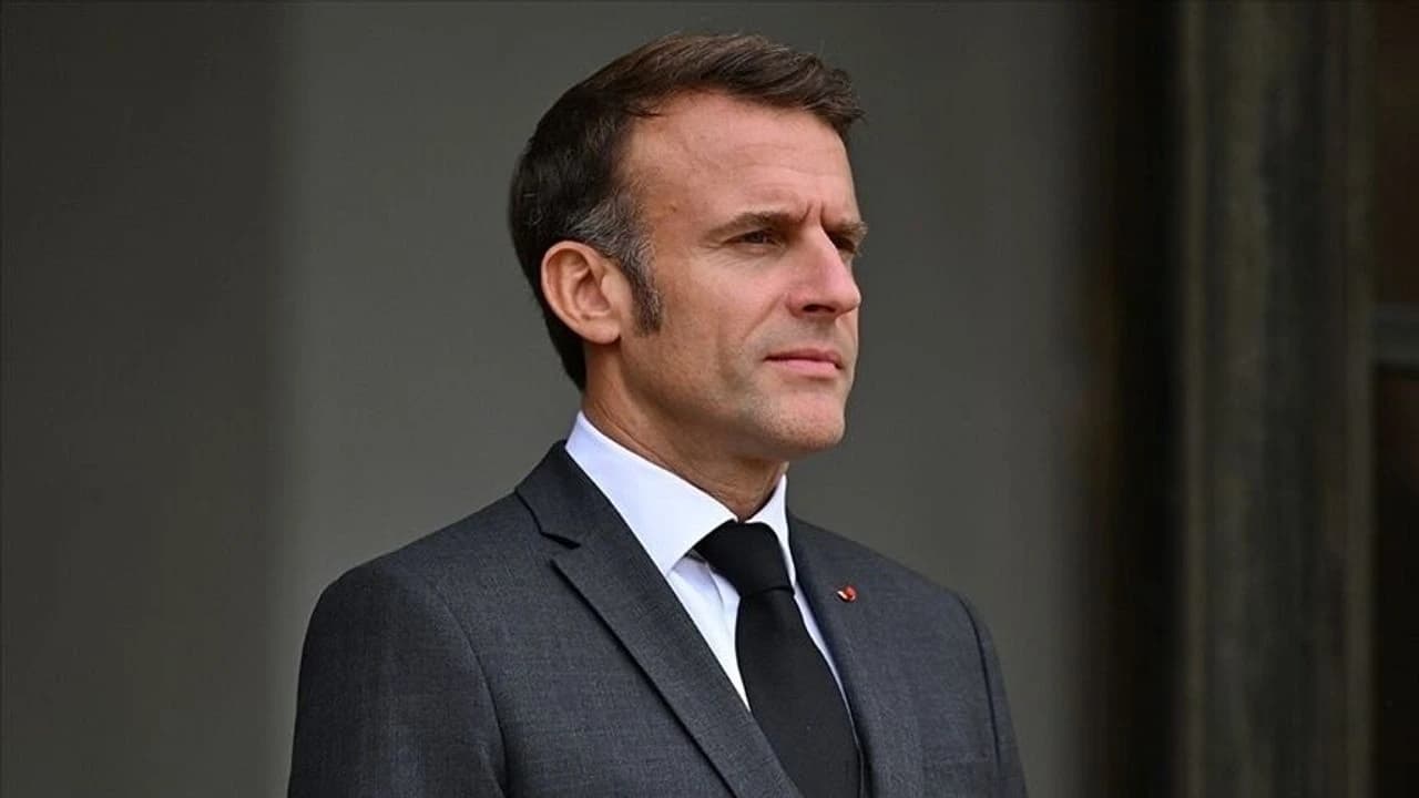 Fransa'daki protestolarla ilgili Macron'dan açıklama