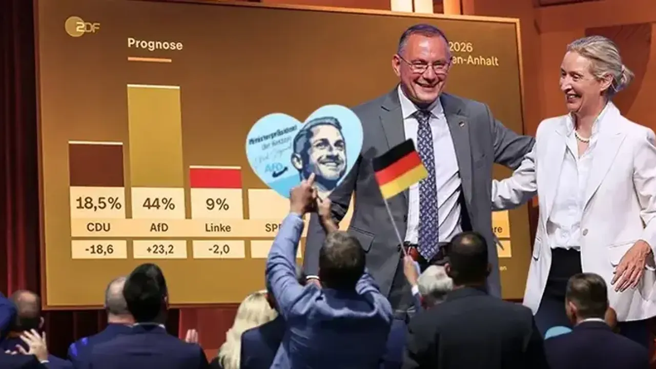 Almanya’da Saksonya-Anhalt seçiminde aşırı sağcı AfD birinci çıktı