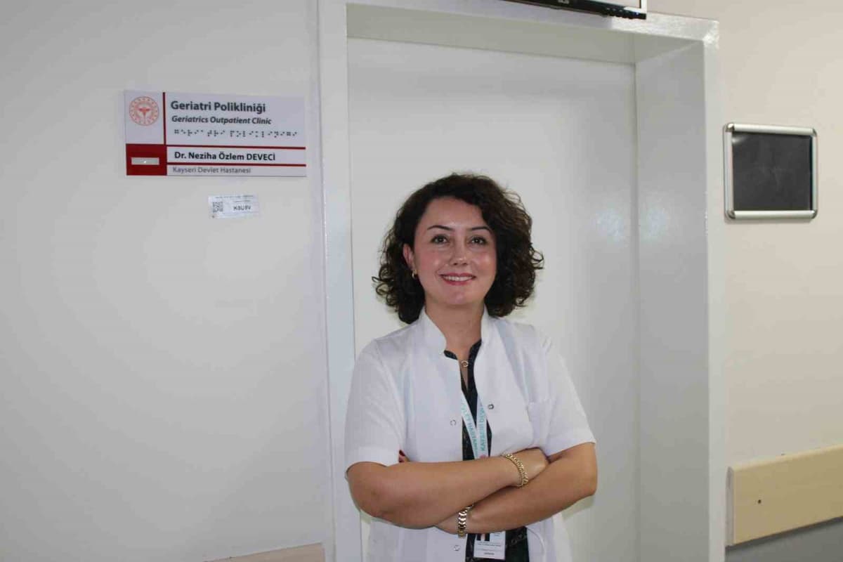 Kayseri Devlet Hastanesi'nde 65 yaş üstü için ilk Geriatri Polikliniği hizmete açıldı
