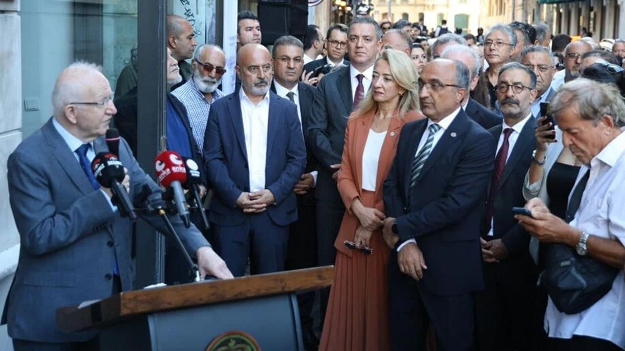 İstanbul Barosu'nun yeni hizmet binası açıldı