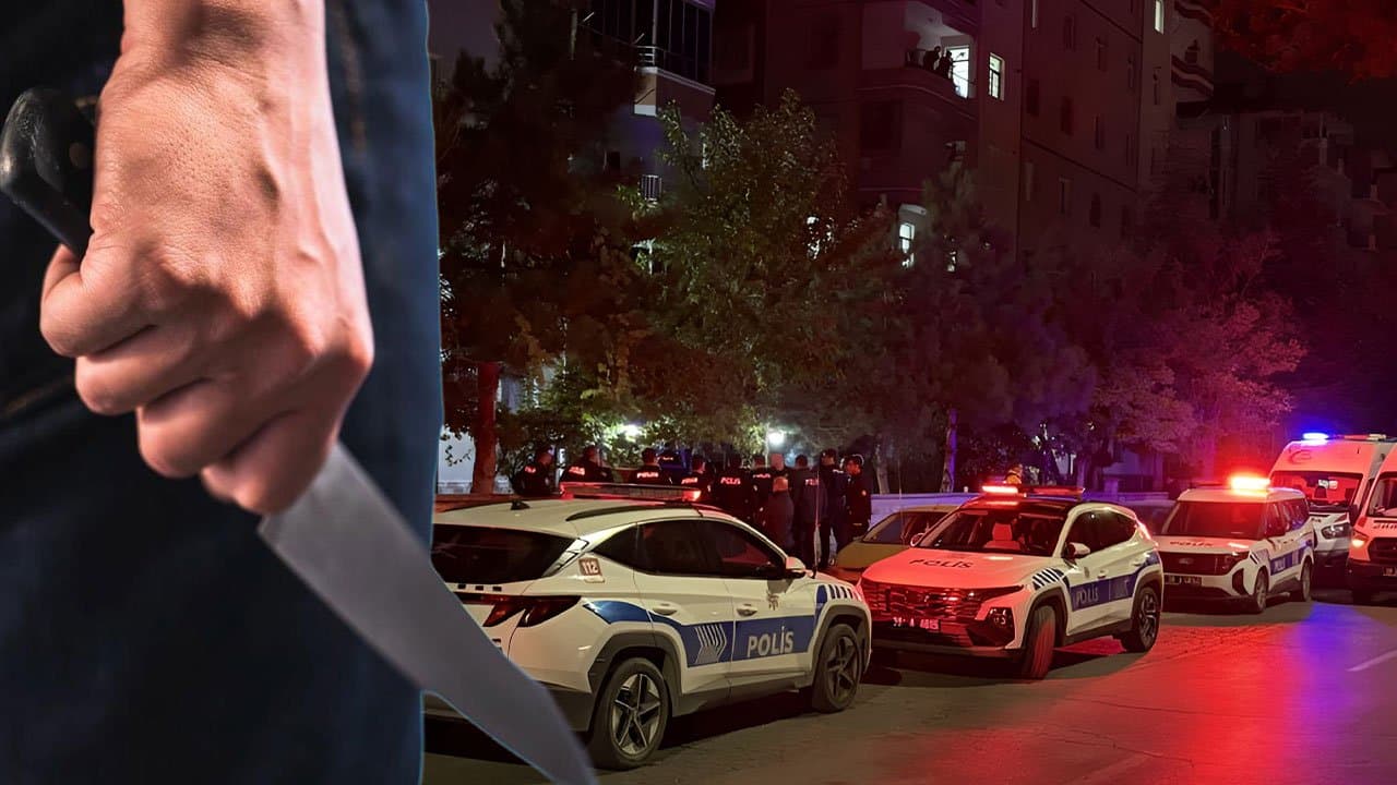 BABASINI BIÇAKLAYARAK ÖLDÜRDÜ