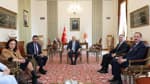 TBMM Başkanı Kurtulmuş, Almanya-Türkiye Dostluk Grubu Başkanı Yüksel'i kabul etti