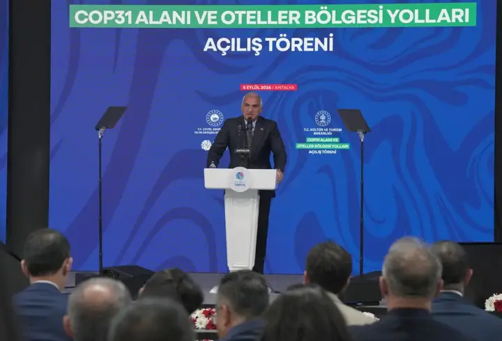 Bakan Ersoy: COP31’in Antalya markasına ciddi bir değer katacağına inanıyorum