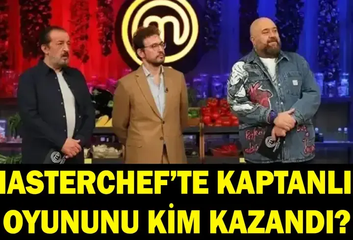 MASTERCHEF KAPTANLIK OYUNU KİM KAZANDI? 7 Eylül MasterChef'te mavi takım kaptanı kim oldu? İşte mavi ve kırmızı takım yarışmacıları