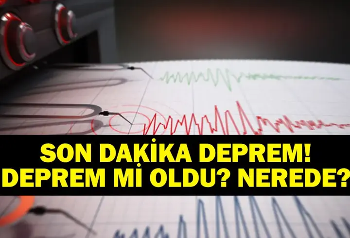 SON DAKİKA DEPREM 13 EKİM! Bugün deprem mi oldu, nerede, kaç şiddetinde? 13 Ekim 2026 AFAD ve Kandilli Rasathanesi son depremler listesi