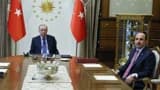 Cumhurbaşkanı Erdoğan, Uğur İbrahim Altay ile Safi Arpaguş'u kabul etti