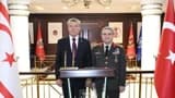 Orgeneral Bayraktaroğlu, KKTC Başbakanı Üstel ile görüştü