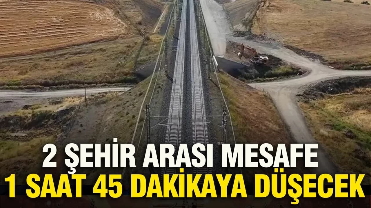 Ankara-Kayseri arası 1 saat 45 dakikaya düşecek: Hızlı trende son durum